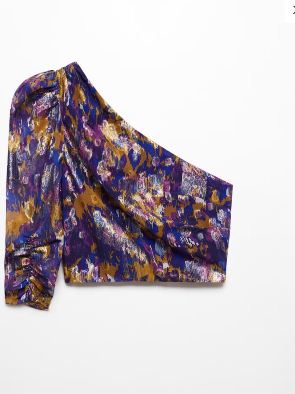 Mango ASYMMETRICAL PRINTED BLOUSE - New with no tags!!